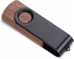 USB laikmena A Plus 5 Premium 32 Gb Usb 3.0 sukamieji atmintukai prezentacijoms / biurui - medžio/metalo dizainas (atsparūs vandeniui ir Plug and Play)