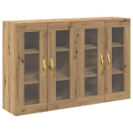 vidaXL Sieniniai baldai 2 pcs Amatininkų ąžuolas 69,5 x 34 x 90 cm