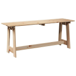 Lauko Suolas 119x35x47 cm I&scaron; Kietos Pu&scaron;ies Medienos