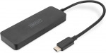 Digitus 3 prievadų Mst vaizdo &scaron;akotuvas Usb-c ir 3x Hdmi