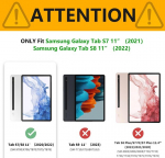 Casafuny dėklas, skirtas Samsung Galaxy Tab S8 11 colių 2022 / Tab S7 11 colių 2020, Pu odinis plan&scaron;etinio kompiuterio apsauginis dėklas su S Pen laikikliu, automobilinis miego/budėjimo plan&scaron;etinio kompiuterio dangtelis, skirtas Samsung Tab S8/tab S7 ...