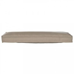 Pallet pagalvė suolei Taupe 120x40x8 cm Oxford audinys