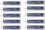 Staedtler mechaniniai pie&scaron;tuko &scaron;erdelės hb 0,5 mm, pakuotėje 10 dėklų po 40 &scaron;erdelių