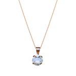 Kaklo papuo&scaron;alas moterims DiamondSky &bdquo;Juno (Moonlight)&ldquo; su Swarovski kristalais DS01K831