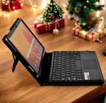 Mq dėklas su bluetooth klaviatūra, skirtas galaxy tab a7 10.4 su multifunkciniu jutikliniu kilimėliu, skirtas samsung galaxy tab a7 | klaviatūros dėklas, skirtas galaxy tab a7 lte sm-t505 wifi t500 | voki&scaron;ka qwertz klaviatūra