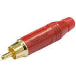 Amphenol Rca kabelis, tiesus Acpr-red polių skaičius: 2 Mono Raudonas 1 vnt.