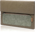 Gaochy 13.3-14 colių ne&scaron;iojamojo kompiuterio dėklas, skirtas Macbook Pro 14 M4/m3/m2/m1 Pro/max 2024-2021, Macbook Air 13 2017-2012, 14 colių Asus Chromebook/zenbook/vivobook, 14 colių Inspiron/xps, plaunamas kraft dėklas