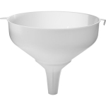 Plastic funnel &Oslash;25/26 cm , white