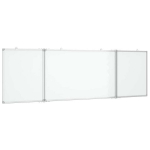 Magnetinė balta lenta, 200x60x1,7cm, aliuminis, sulankstoma