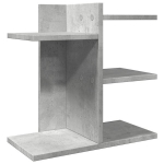 Ra&scaron;omojo stalo lentyna, betono, 42x21,5x42cm, apdirbta mediena