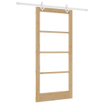 vidaXL Slankios durys Natūrali 93 x 202 cm