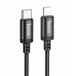Kabel USB C do Lightning Hoco PD 27W 2 m X89 czarny
