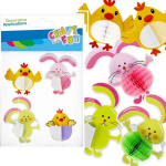 Velykinės dekoratyvinės lipnios harmonikos Craft With Fun