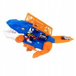 3-in-1 dinozaurų trasa + 6 automobiliai Click4Toys