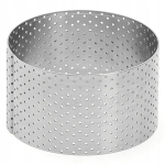 De Buyer perforuota apvali forma 7,5 cm