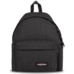 Eastpak Padded Pak'R Spark Black kuprinė - Reguliuojami dirželiai ir pamink&scaron;tinta nugara - Priekinė ki&scaron;enė su užtrauktuku - Eastpak logotipas