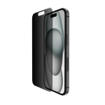 Ekrano apsauga - BELKIN - InvisiGlass Privacy - iPhone 16 Pro - Atsparus įbrėžimams - 0,29 mm - Lengvas montavimas