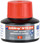 Edding E-btk 25 ra&scaron;alas sauso trinimo žymekliams, raudonas