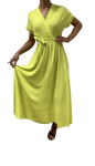Suknelė moterims, Made in Italy, salotinė, L/XL