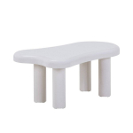 Homla ALTO Pilkas Ovalus Kavos Staliukas, 100&times;60&times;45 cm
