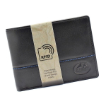 Vyri&scaron;ka piniginė EL FORREST 916/A-623 RFID 916A623RFID354415905280359587, Juoda + mėlyna