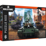 Dėlionė 500 elementų "world of Tanks: Veiksmo metas"