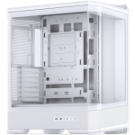 Korpusas Jonsbo D400 PC-case, Midi Tower, ATX, Tempered Glass - white