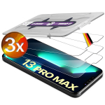 Utection Apsauginės Plėvelės 3 Vienetai I&scaron; Grūdinto Stiklo, Skirtos Iphone 13 Pro Max