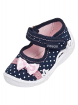 Maja polka dots batai, Navy, ViGGaMi