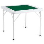 Sulankstomas turistinis stalas, 90 x 74 cm, baltas