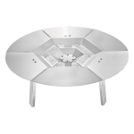 Ugniakuro dangtis Solo Stove Yukon YC-BASE-25, 63 cm, sidabrinis