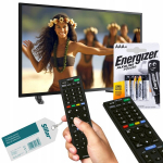 Universalus pakaitinis nuotolinio valdymo pultas RM-ED054, skirtas "Sony Bravia" televizoriui + 4x baterijos