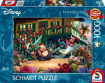 Dėlionė 1000 detalių: Lilo & Stitch - Kalėdos su Aloha (disney)
