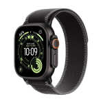 Apple Watch Ultra 3&nbsp;GPS + Cellular&nbsp;49mm&nbsp;Black Titanium Case with Black/Charcoal Trail Loop - S/M - MF1D4ET/A