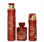 Lattafa Badee Al Oud Sublime Vyrų Dovanų Rinkinys EDP 100 ml + Dezodorantas 200 ml + Oro Gaiviklis 300 ml