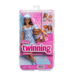 Lėlės ir &scaron;unelio rinkinys Barbie Twinning Looks JFP38