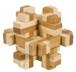 IQ-Test dėžutėje, bambukas, Statyba, Fridolin, FR-17325, 3D Puzzle Games