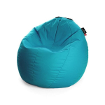 Sėdmai&scaron;is vaikams Qubo&trade; Comfort 80, gobelenas, &scaron;viesiai mėlynas