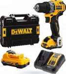 Kompakti&scaron;kas gręžtuvas-atsuktuvasDeWalt DCD701D2-QW, 12V