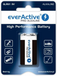 everActive Pro Alkaline 6LR61 9V baterija, 1 vnt.
