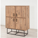 Spintelė Kalune Design Quantum Solo, ruda/juoda