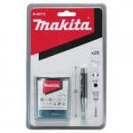 Sukimo antgalių komplektas Makita B-48789, 26 vnt