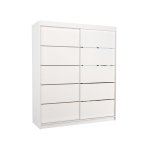 Spinta ADRK Furniture Spectra, balta