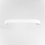 Karnizas lubinis 1 bėgelio (sukomplektuotas) baltos sp., 240 cm