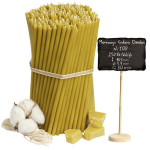 Bažnytinės žvakės Diveevo &bdquo;Gintarinės&ldquo; N100, 250 vnt, 1 kg