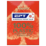 Fournier EPT pokerio kortos, raudonos