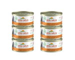 Drėgnas kačių ėdalas Almo Nature HFC Natural su vi&scaron;tiena ir krevetėmis, 6x70 g