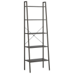 Pastatoma lentyna vidaXL, juoda