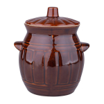 Puodas su dangčiu, 2,7 L