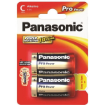 akumuliatoriai &scaron;arminiai, maži, monokameriniai, c, 1,5 v, "panasonic", lizdinė plok&scaron;telė, 2 pakuotės, 225999, "pro power